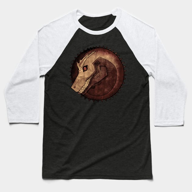 Power Deity - Sepia - Beasts of Bermuda Baseball T-Shirt by BeastsofBermuda